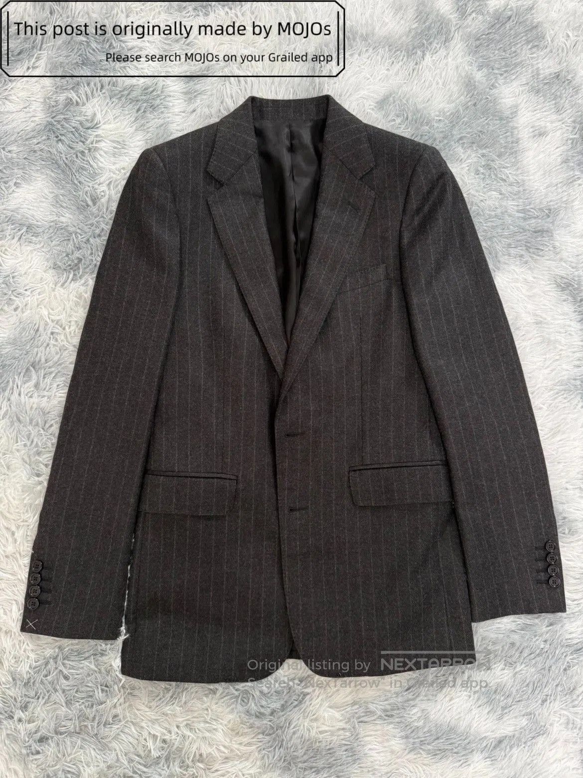 Celine Sz 44 Celine Stripe Wiltern Jacket. Size US S / EU 44-46 / 1 - 1 Thumbnail