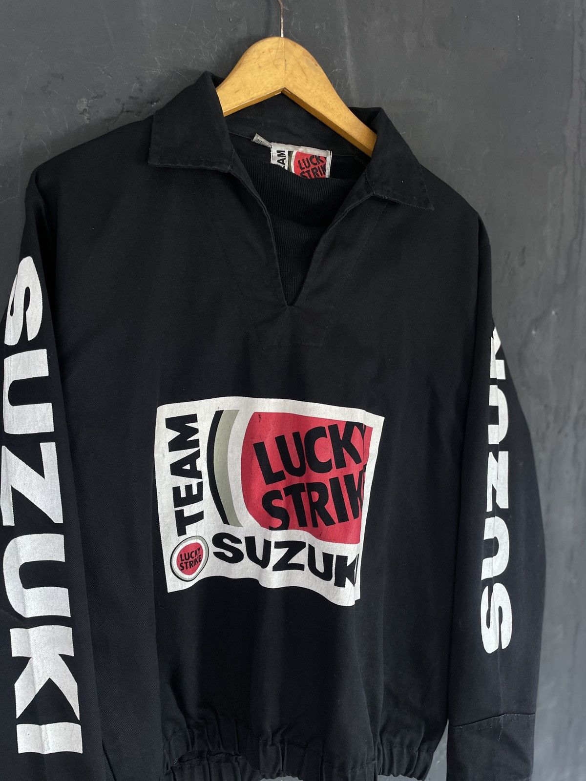 Other 1980's Suzuki Drill Top Kevin Scwhantz Lucky Strike Team Size US M / EU 48-50 / 2 - 2 Thumbnail