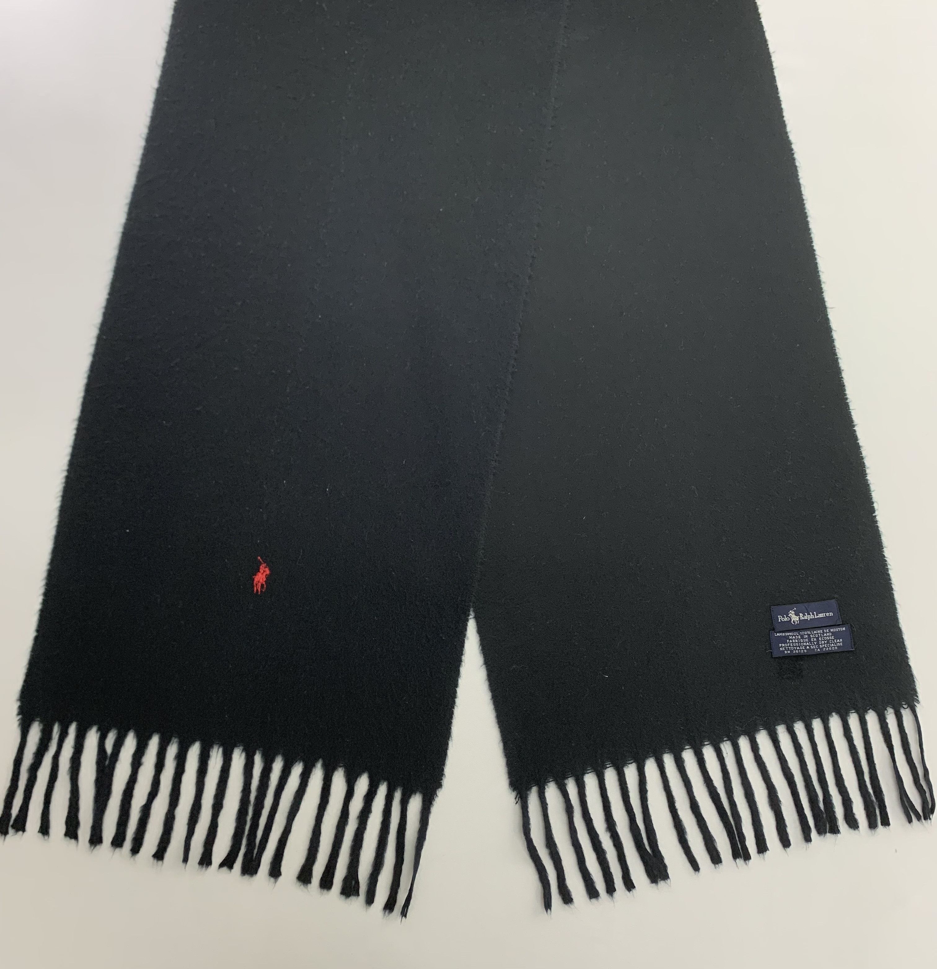 Polo Ralph Lauren Polo Ralph Lauren Scarf Wool Muffler Neck Wrap BL1072 Size ONE SIZE - 3 Thumbnail