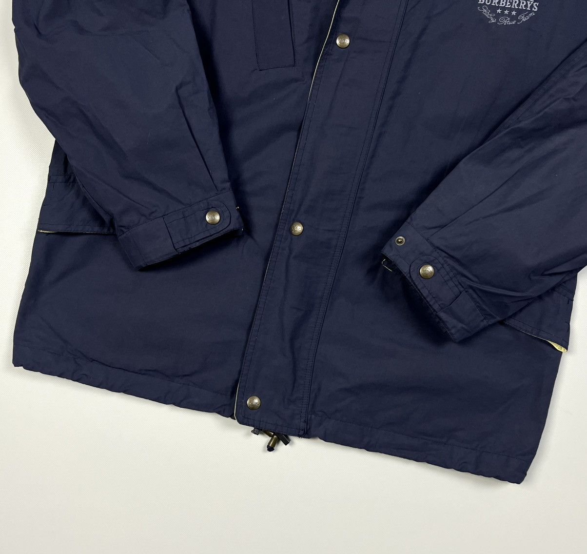 Burberry × Vintage Auth Vintage Burberrys Logo Cotton Jacket Men’s Size M-L Size US L / EU 52-54 / 3 - 14 Thumbnail