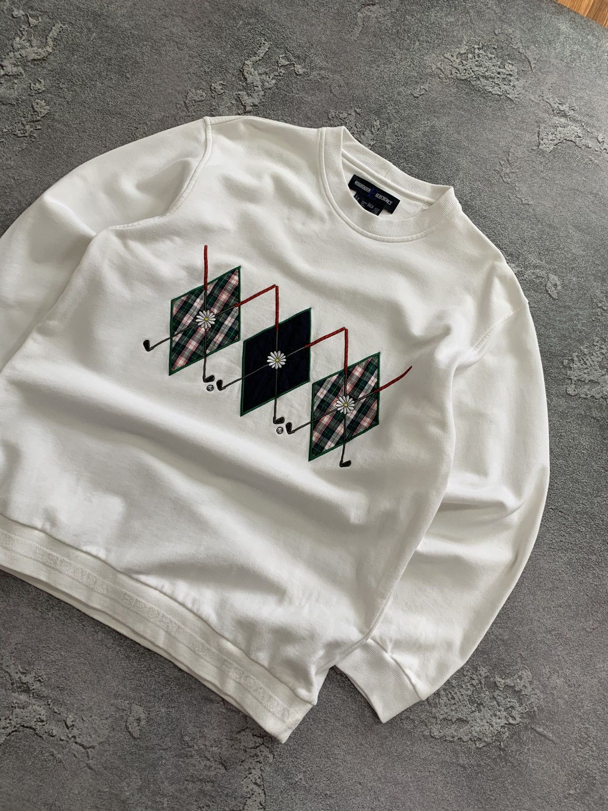 Escada Sport × Vintage VTG Escada Sport Golf White Sweatshirt Men’s Size XL Size US XL / EU 56 / 4 - 7 Thumbnail