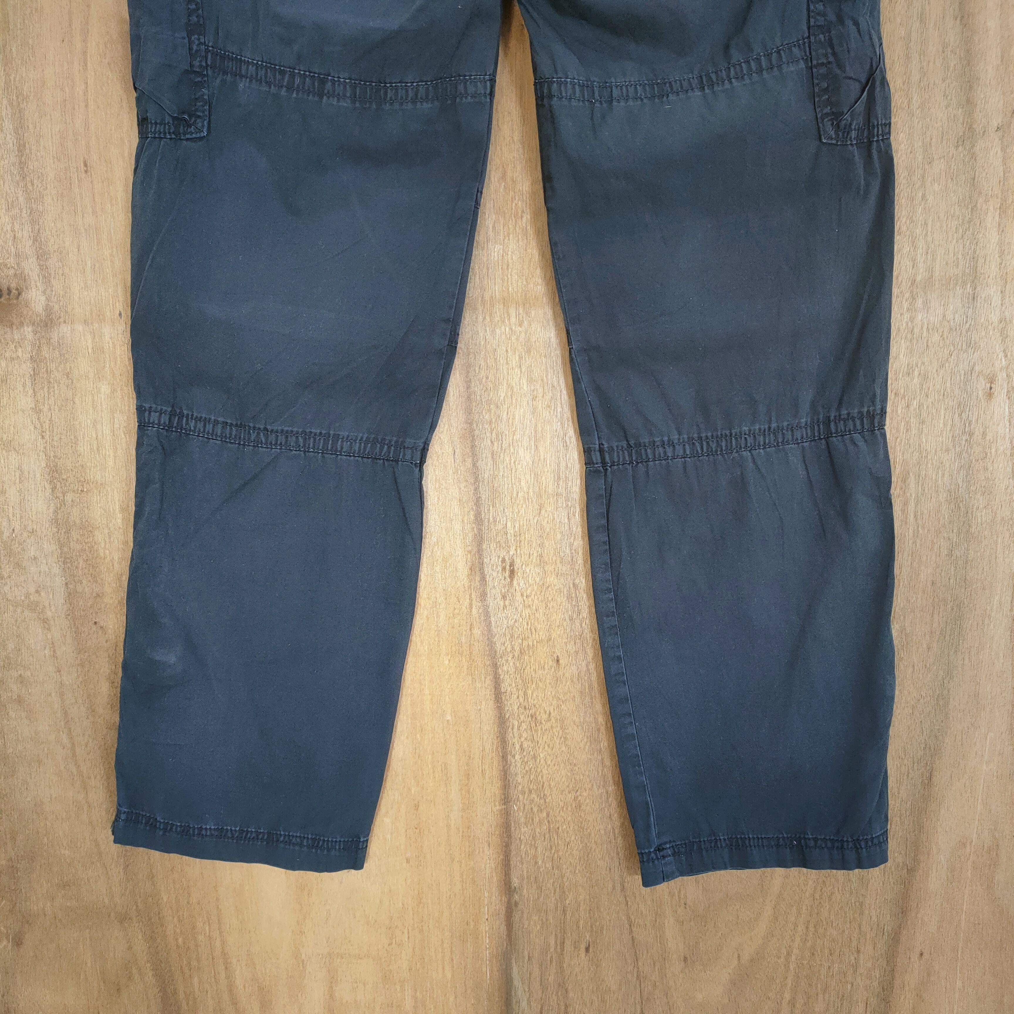 Japanese Brand JAPANESE BRAND FADED BLACK CARGO PANTS Size US 26 / EU 42 - 8 Thumbnail