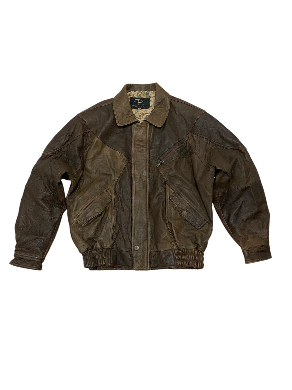 Buzz Rickson's × Genuine Leather Peleno Genuine Leather Bomber Jacket Size US M / EU 48-50 / 2 - 1 Thumbnail