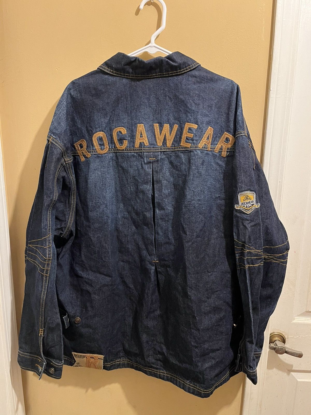Rocawear Streetwear Vintage Vintage Rocawear denim jacket Grailed