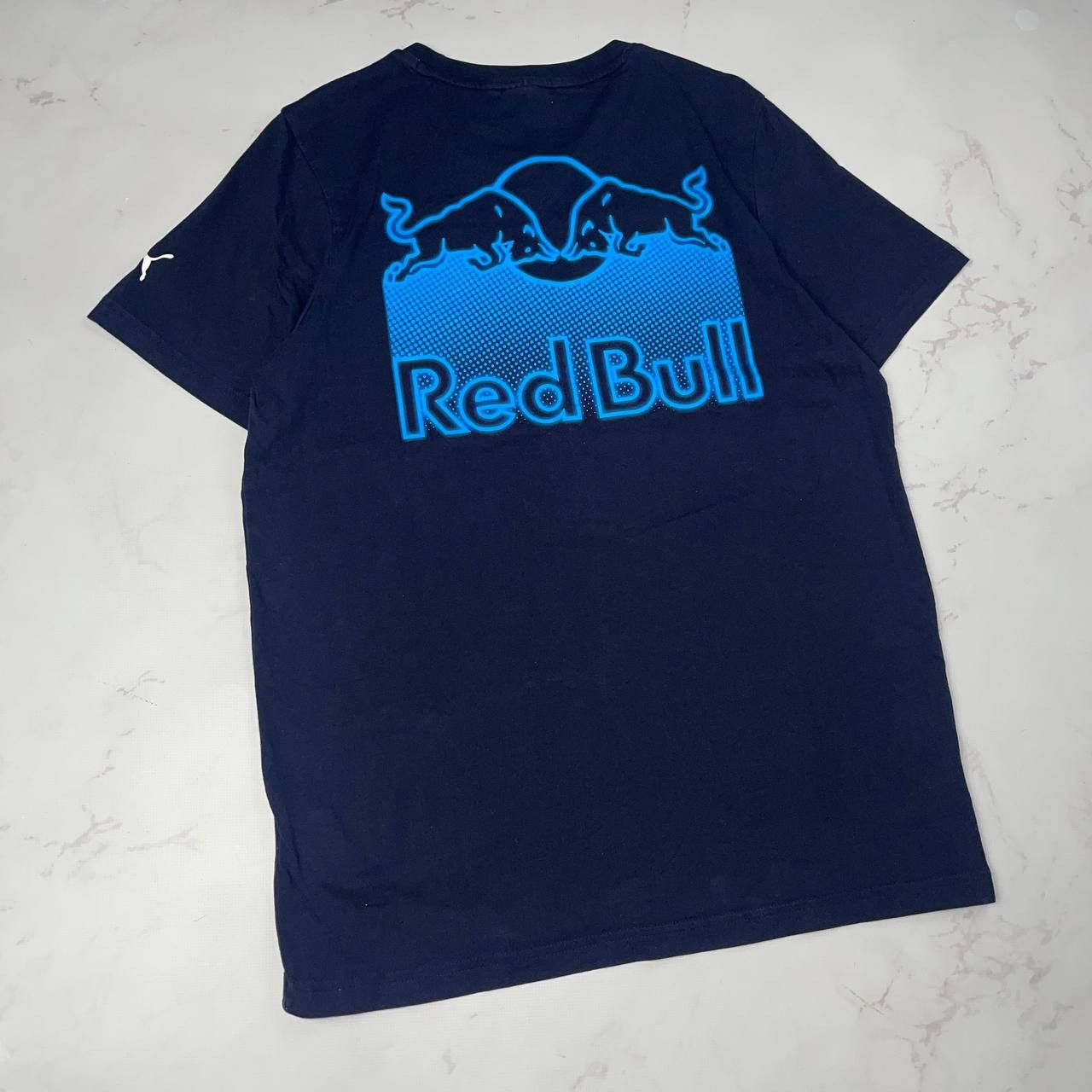 Red Bull Puma Red Bull Big Logo Racing T Shirt Size Medium Cotton Size US M / EU 48-50 / 2 - 12 Thumbnail