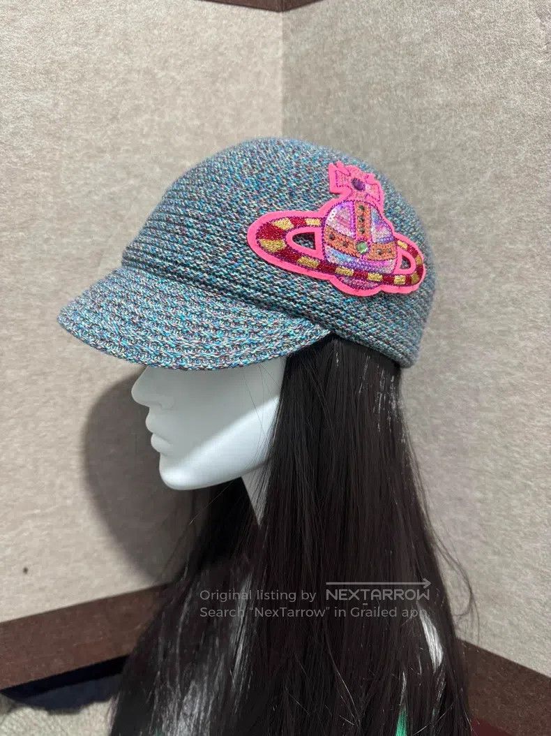 Vivienne Westwood Vivienne Westwood Rare Pink Sparkle Logo Hat Size ONE SIZE - 2 Thumbnail