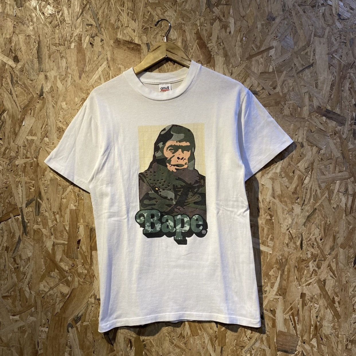 Bape BAPE vintage anvil general bape sketch design T-shirt Size US M / EU 48-50 / 2 - 1 Thumbnail