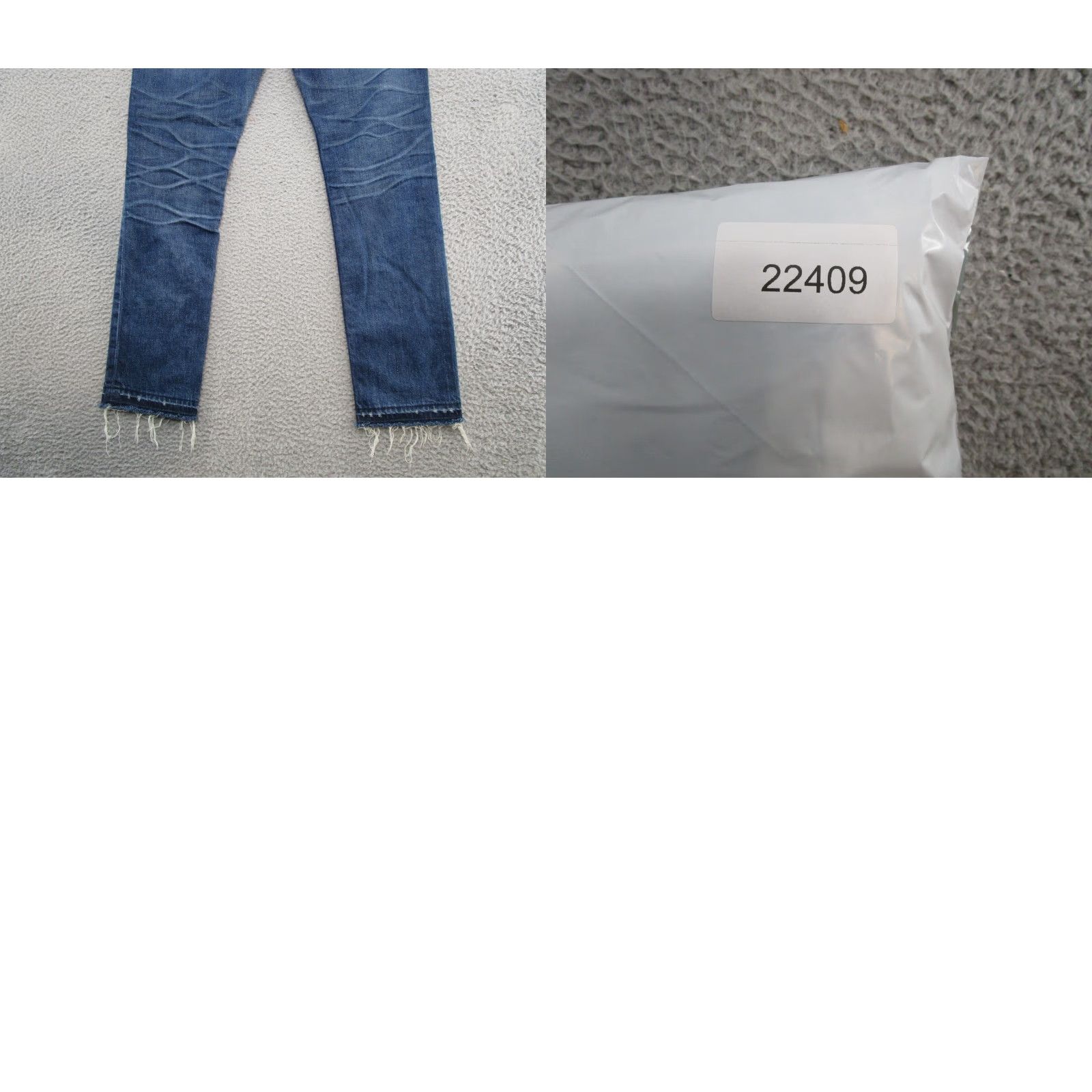 True Religion True Religion Jeans Patch Patchwork Denim Button Fly Raw Hem Size 26 USA Men’s Skinny Blue 30 Inseam Size US 26 / EU 42 - 10 Thumbnail