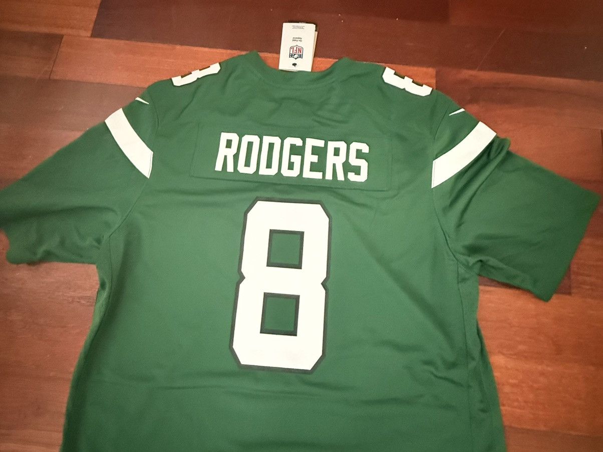 Nike Aaron Rodgers New York Jets Jersey Size US L / EU 52-54 / 3 - 3 Thumbnail