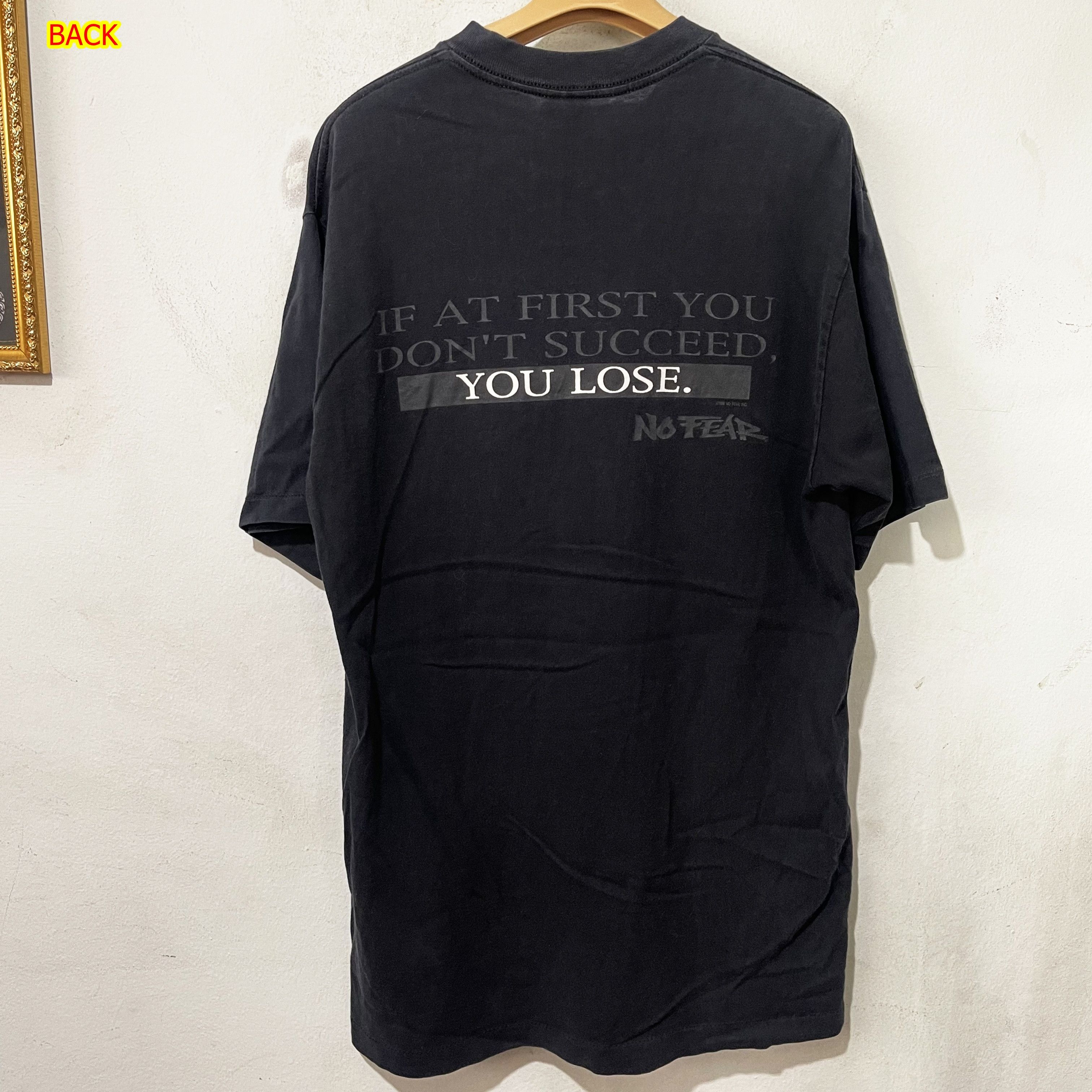 No Fear Vintage 90s No Fear T-Shirt Size US L / EU 52-54 / 3 - 1 Thumbnail