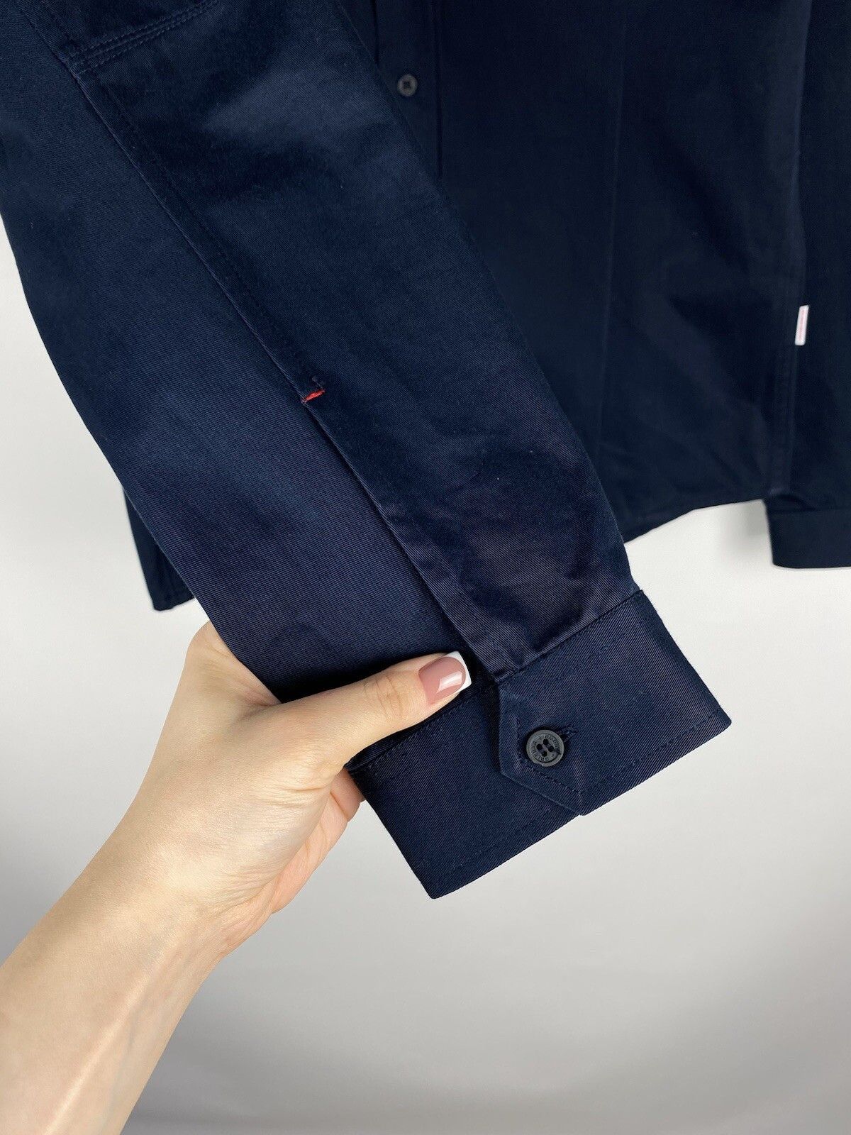 Orlebar Brown Orlebar Brown Men’s Long Sleeve Overshirt Jacket L Navy Blue Size US L / EU 52-54 / 3 - 12 Thumbnail