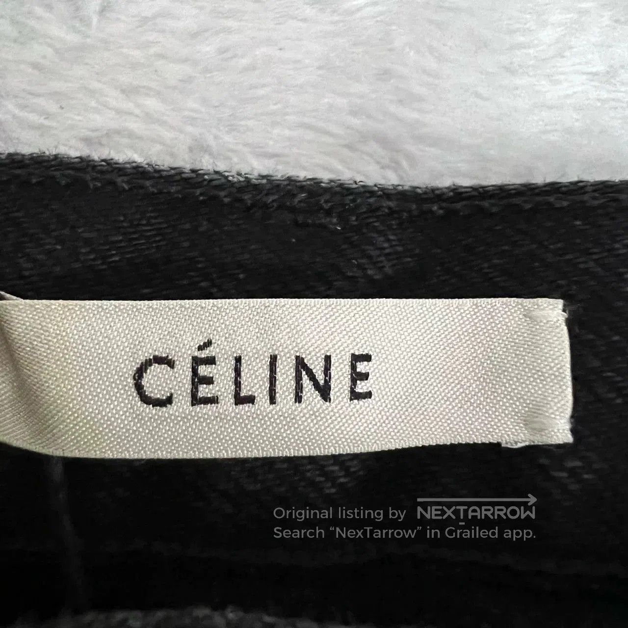 Celine Celine Black Jeans. Size 35" - 3 Thumbnail