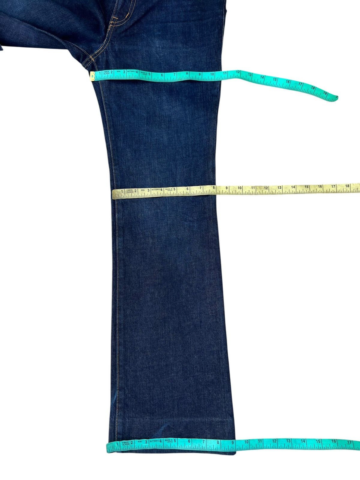 mercibeaucoup Mercibeaucoup Japan Waxed Denim Bootcut Jeans Flare Size US 30 / EU 46 - 5 Thumbnail