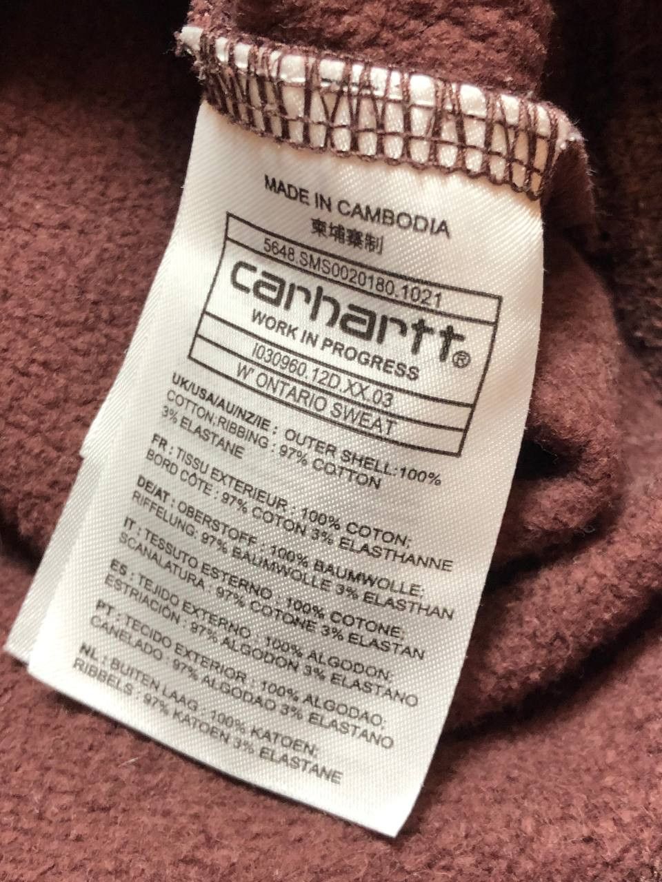 Carhartt Vintage logo Carhartt Sweaters Y2K size S streetwear Size US S / EU 44-46 / 1 - 3 Thumbnail