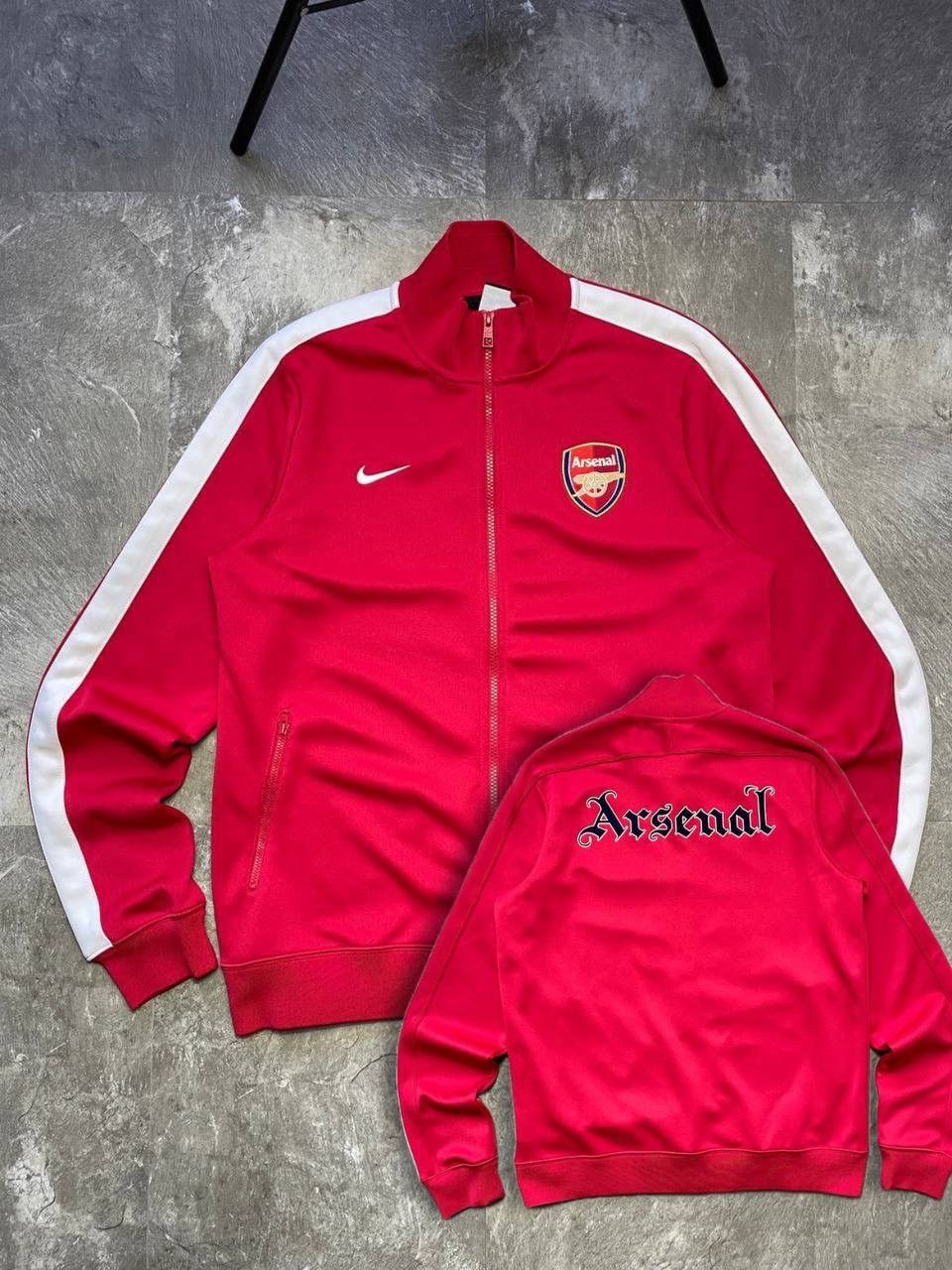 Nike Vintage Nike Y2K Style Football Arsenal Big Logo Zip Olympic Size US M / EU 48-50 / 2 - 1 Thumbnail