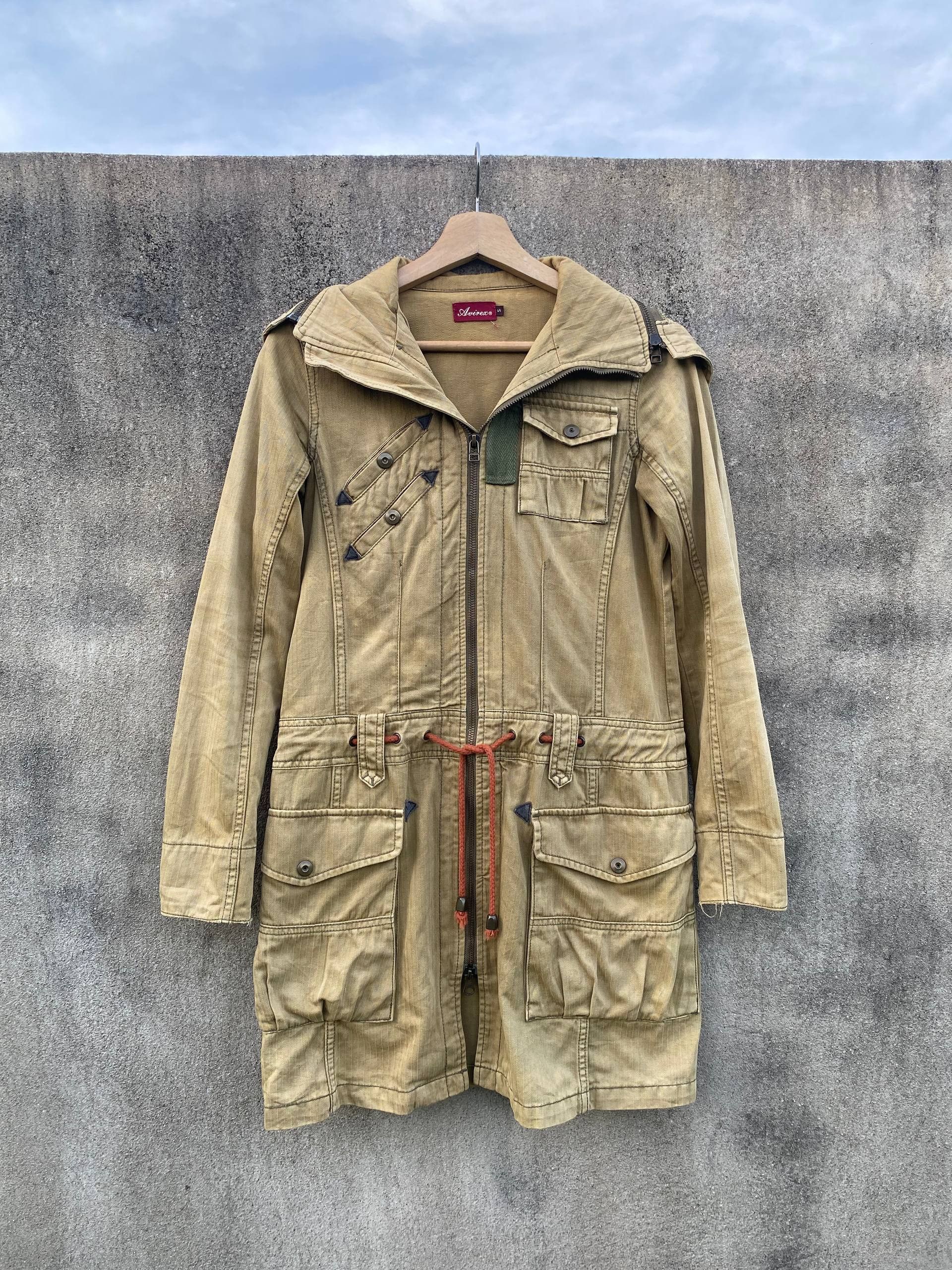 Avirex Avirex Military Parka Jacket Size S / US 4 / IT 40 - 2 Thumbnail