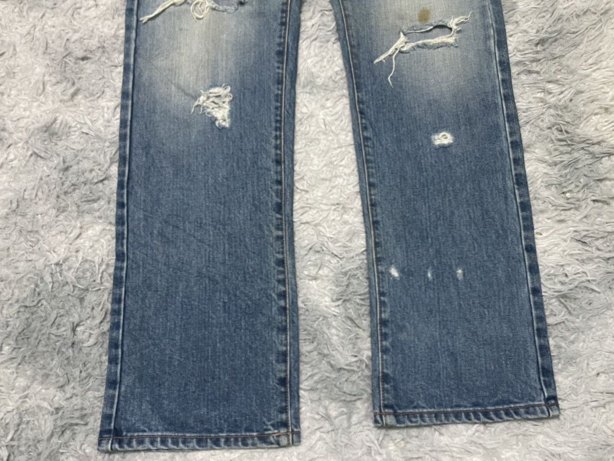 Japanese Brand 2000s HYSTERIC GLAMOUR INSPIRED BRAND SOY DISTRESSED DESIGN Size US 29 - 4 Thumbnail