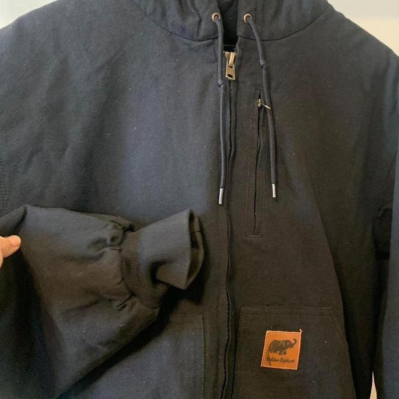Vintage Golden elephant duck workwear jacket Size US L / EU 52-54 / 3 - 2 Thumbnail