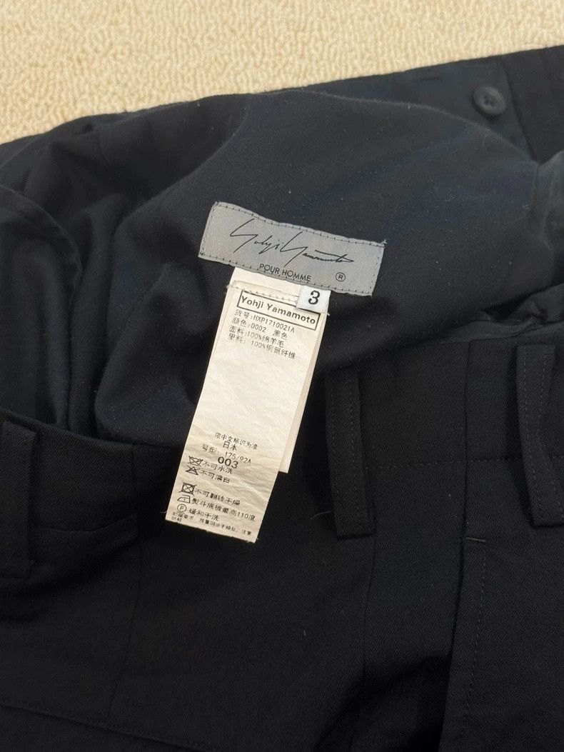 Yohji Yamamoto Yohji Yamamoto size 3 Black slacks pants 2506-Nextarrow Size US 30 / EU 46 - 5 Thumbnail