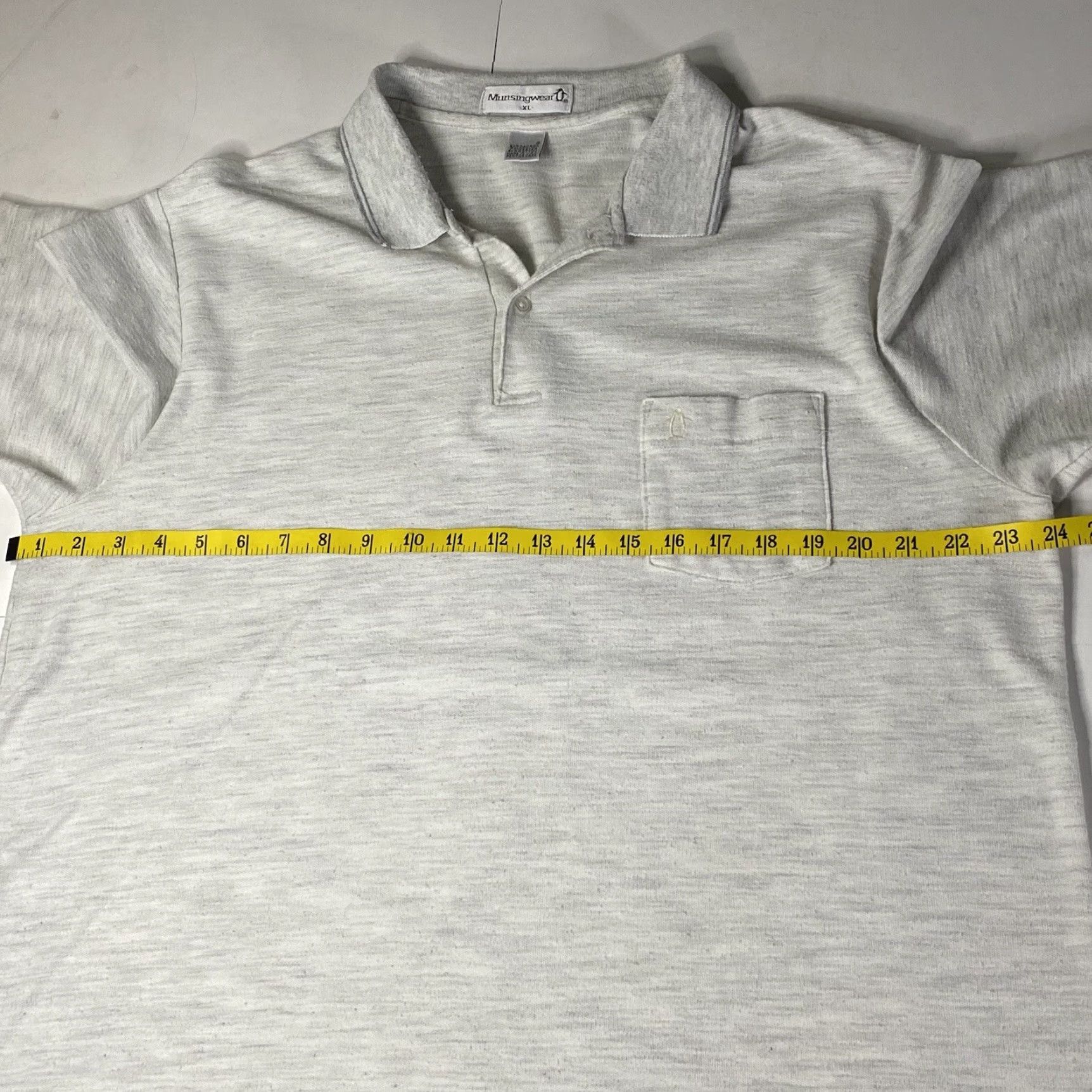 Vintage Munsingwear Mens XL Golf Polo Pocket Made In USA Shirt Polo Adult XL White Size US XL / EU 56 / 4 - 3 Thumbnail