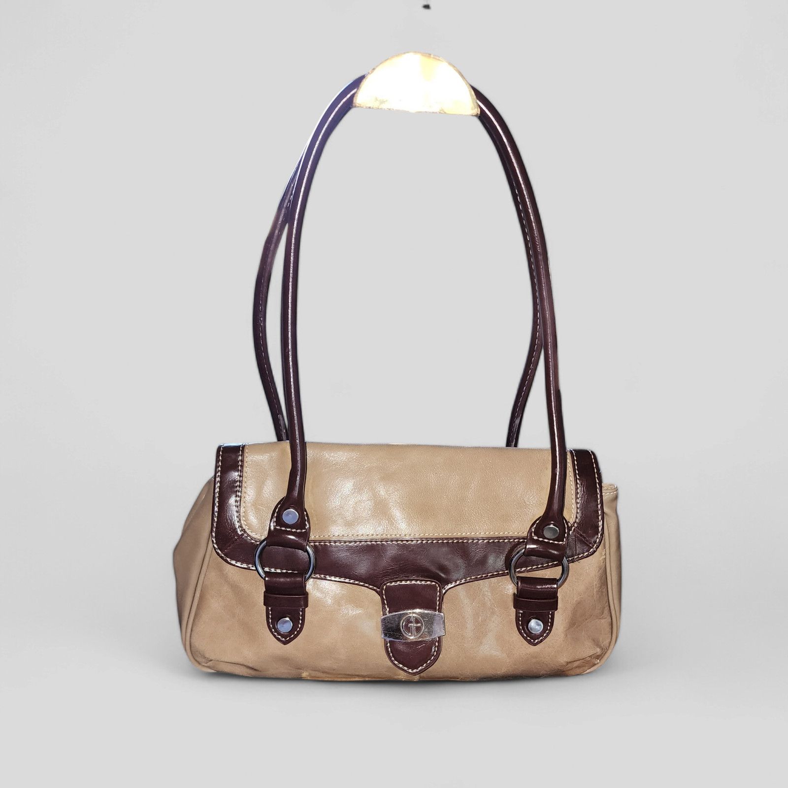 Giani Bernini Vintage Giani Bernini leather tan and brown Size ONE SIZE - 1 Thumbnail