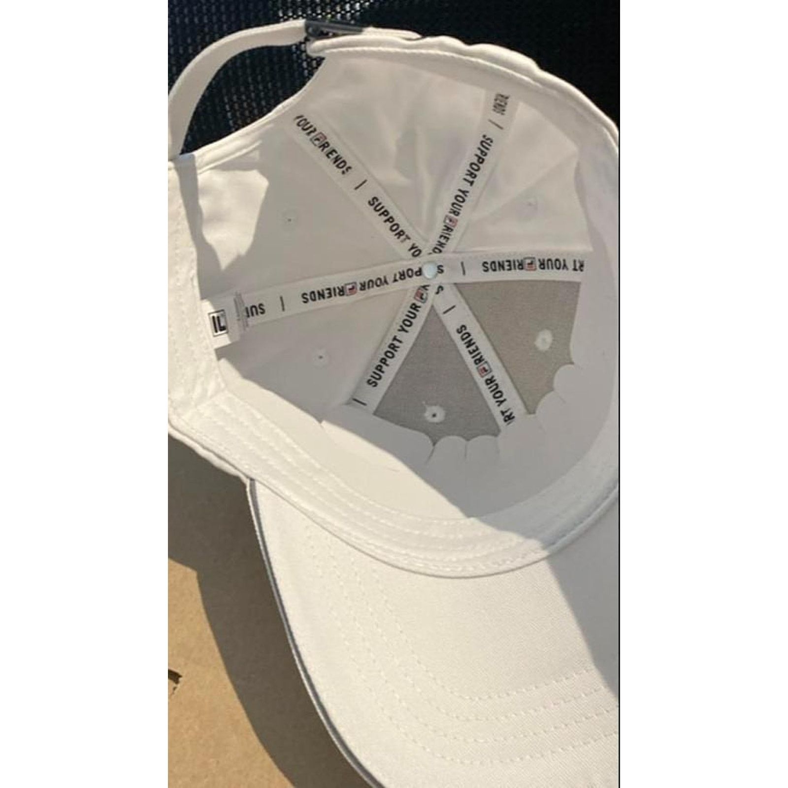Fila KROST X FILA Cassian Cap Print Adjustable Hat Strapback NWT Size ONE SIZE - 6 Thumbnail