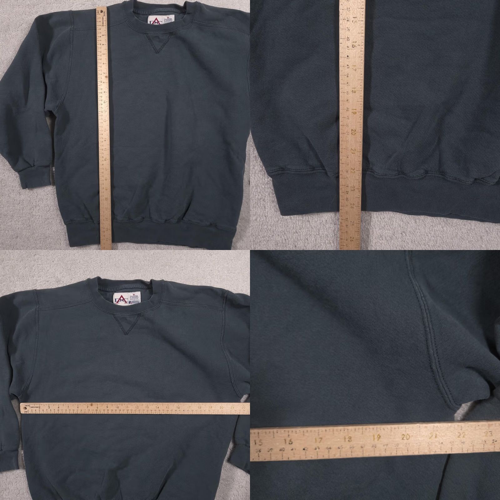 Russell Athletic Russell Athletic Sweatshirt Mens M Green Crewneck Pullover Fleece Made USA Size US M / EU 48-50 / 2 - 8 Thumbnail