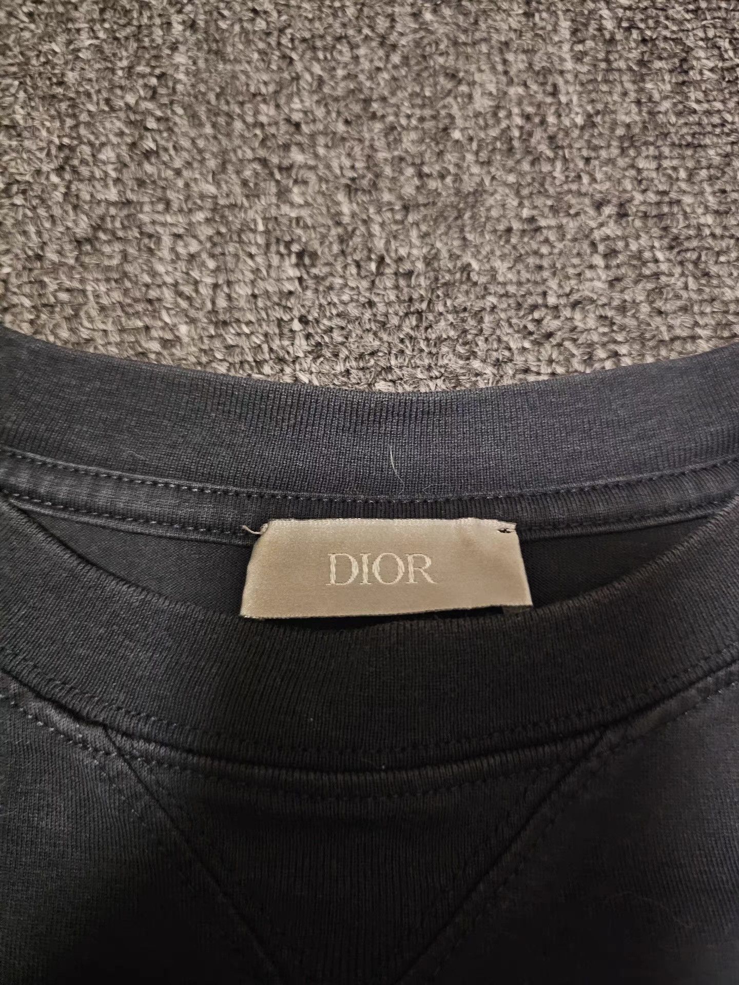 Dior Dior black short-sleeve T-shirt Size US XS / EU 42 / 0 - 3 Thumbnail