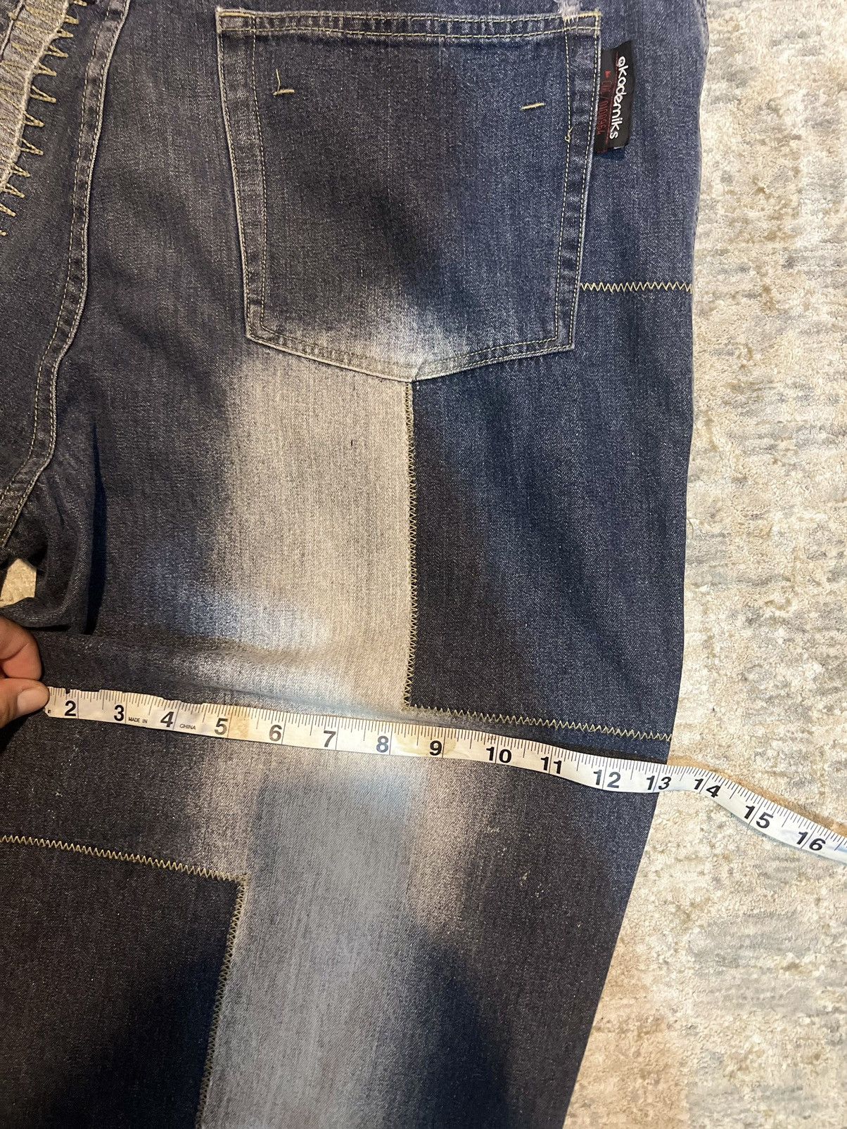 Akademiks Akademiks jeans PATCH WORK Denim Pants Size US 36 / EU 52 - 18 Thumbnail