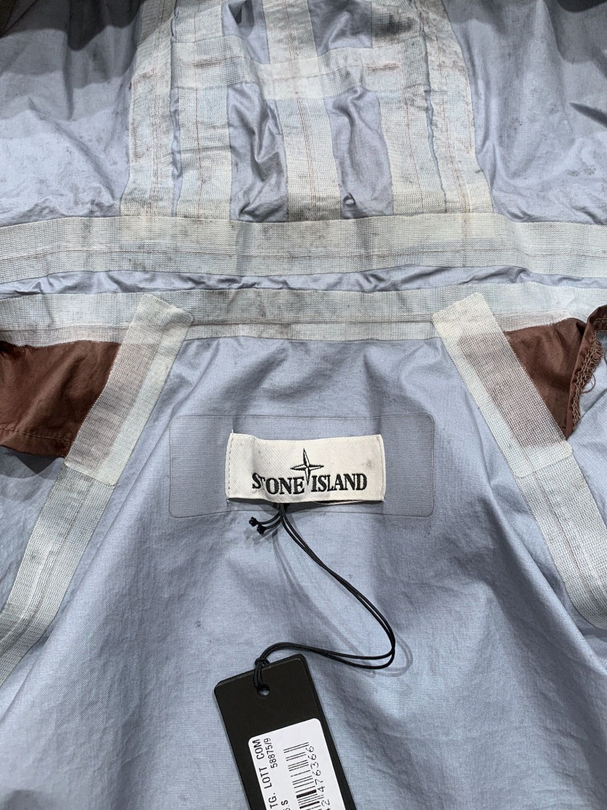 Designer × Stone Island Membrana 3L dust colour rare jacket Size US M / EU 48-50 / 2 - 13 Thumbnail