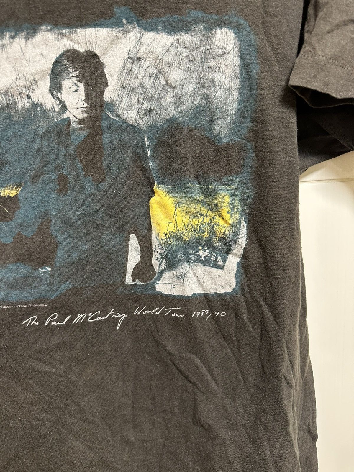 Band Tees VTG Paul McCartney World Tour 1989 / 90 T-Shirt Graphic Tee Size US M / EU 48-50 / 2 - 4 Thumbnail