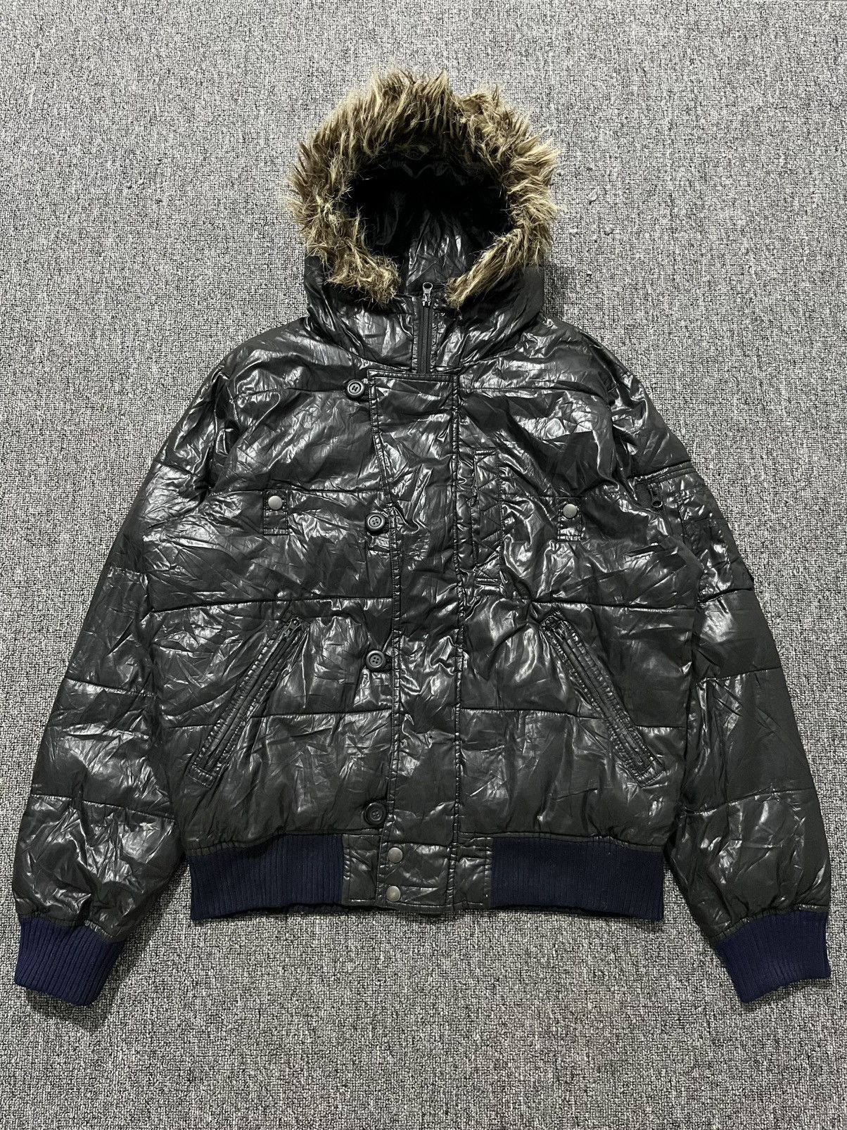 Japanese Spinash faux Fur Jacket like Tornado Mart kmrii lgb