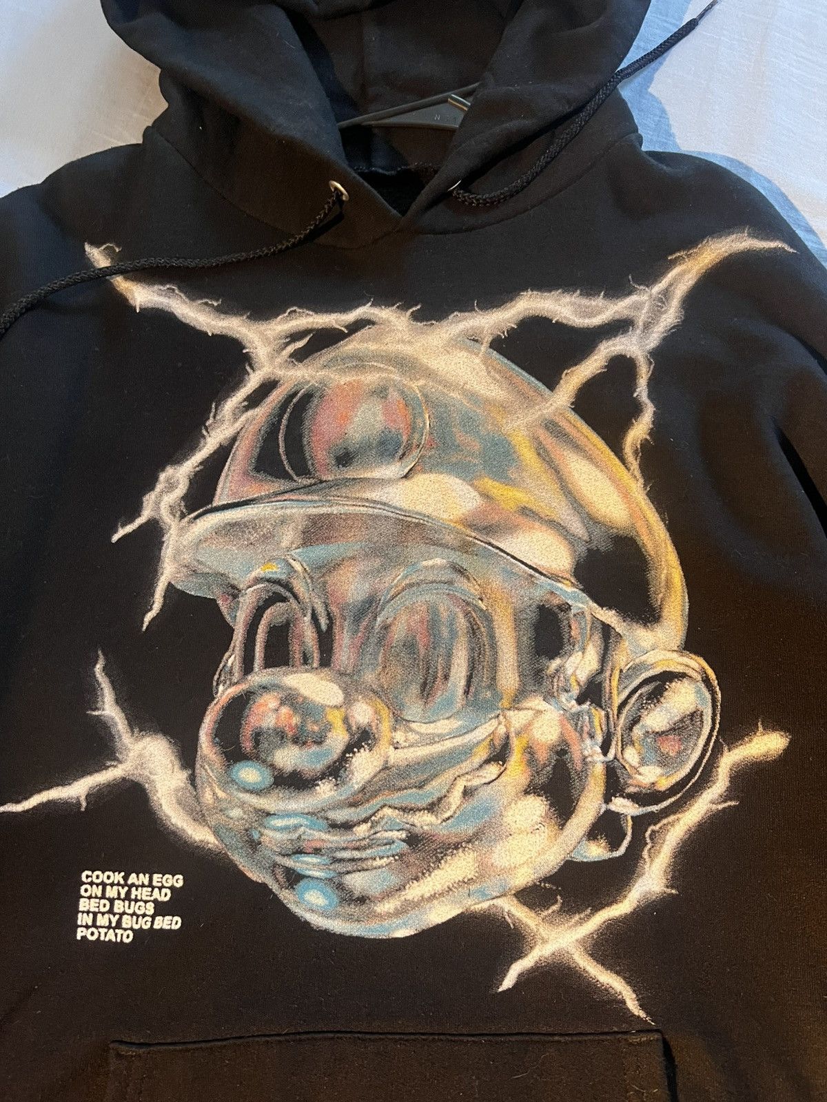 Imran Potato Metal Mario Egghead Hoodie