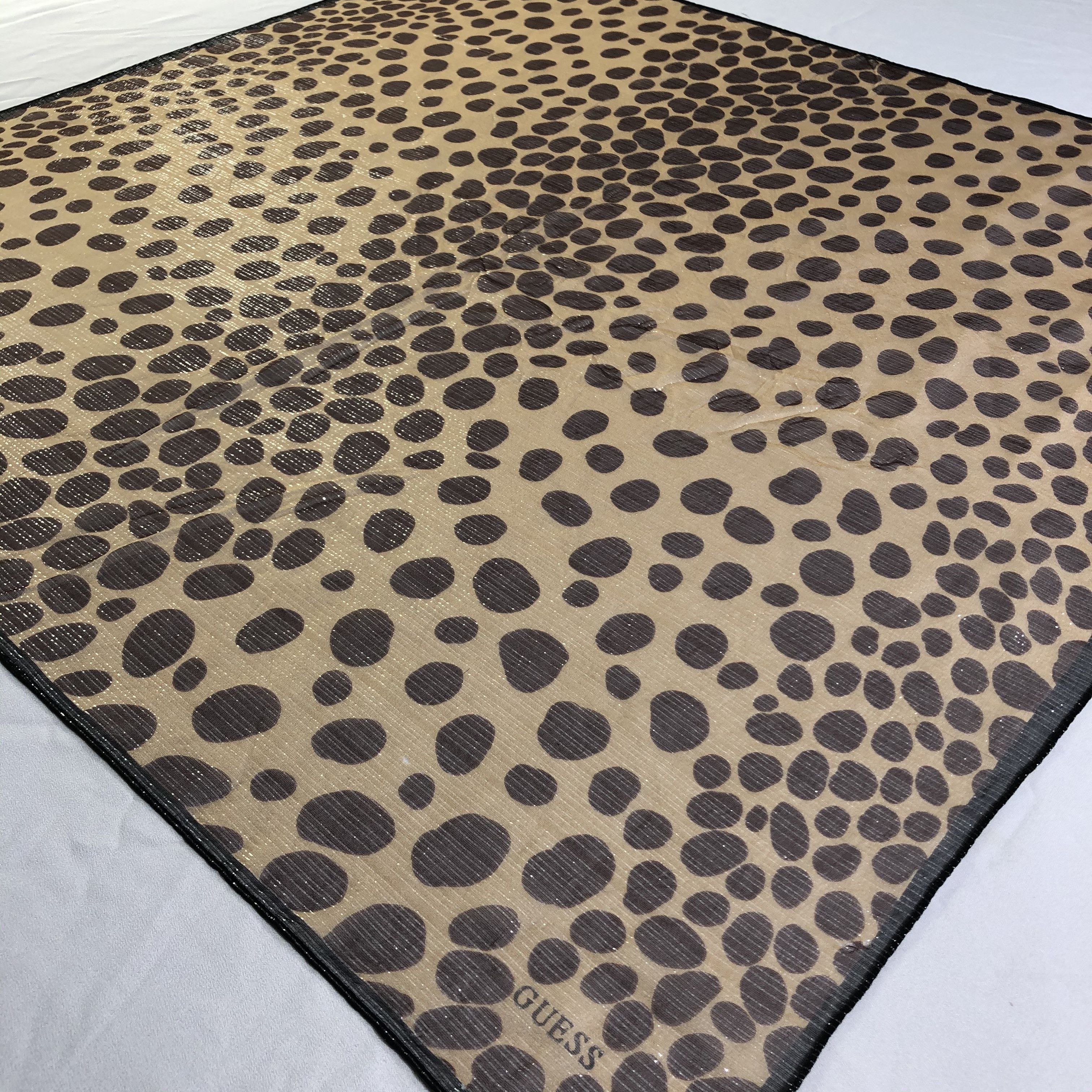 Guess × Vintage Vintage Guess Silk Scarf Size ONE SIZE - 4 Thumbnail