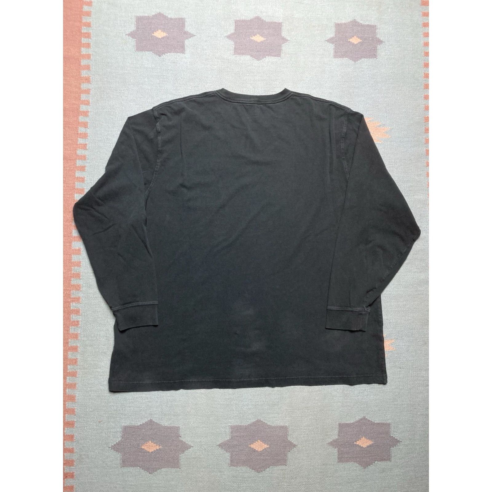 Carhartt VINTAGE Carhartt Original Fit T Shirt Long Sleeve Black Goth Grunge Workwear Men XXL Size US XXL / EU 58 / 5 - 8 Thumbnail