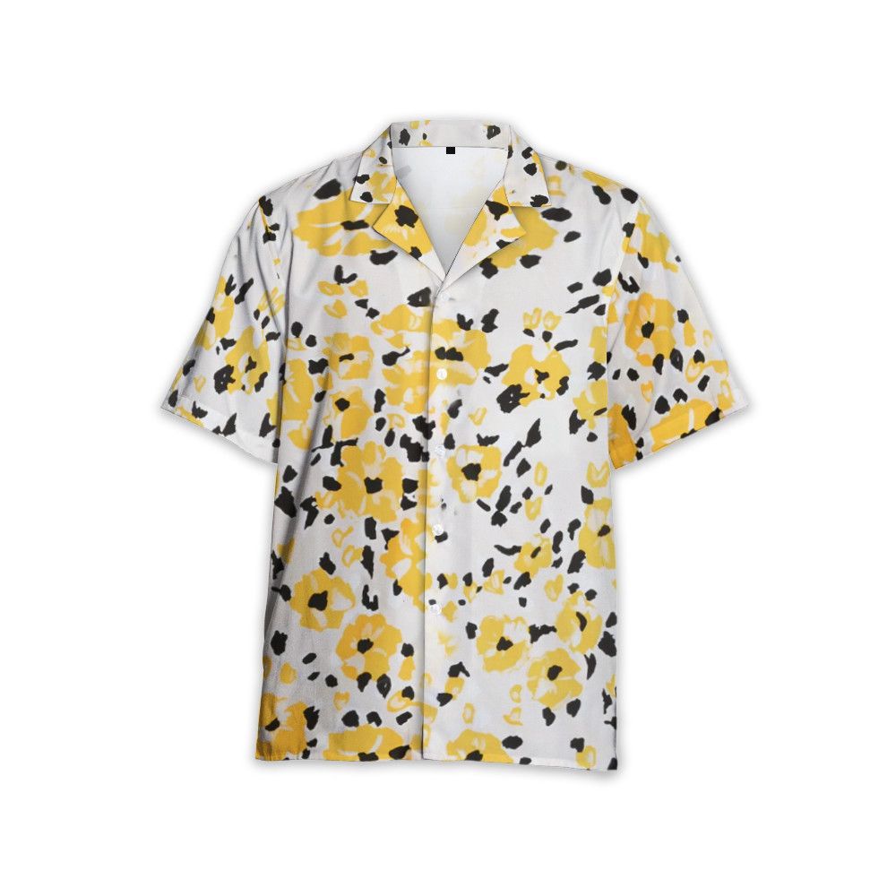 Designer Floral-Print Cotton Shirt Size US M / EU 48-50 / 2 - 1 Thumbnail