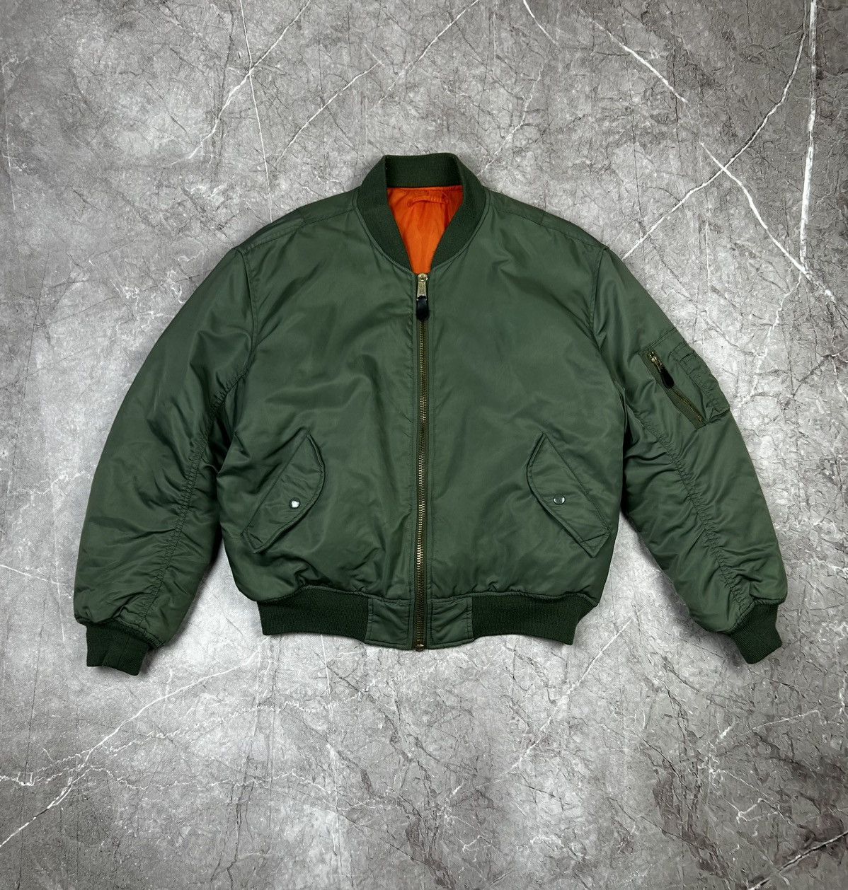 Vintage Vintage Mal Bomber Jacket Size US M / EU 48-50 / 2 - 4 Thumbnail