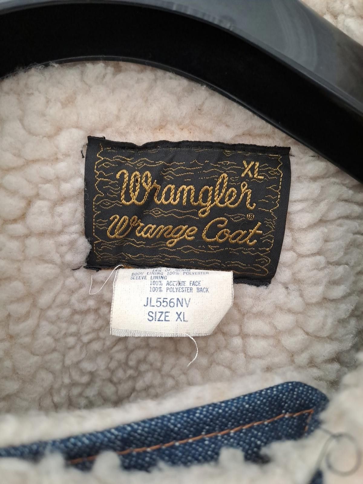 Wrangler Vintage 70s 80s Wrangler Wrange Barn Coat XL Denim USA Size US XL / EU 56 / 4 - 5 Thumbnail