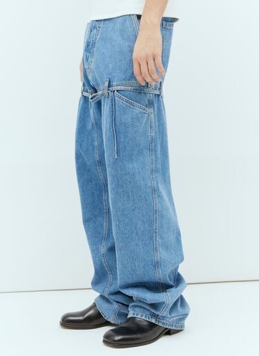 image of Jacquemus Le De Nimes Criollo Jean in Blue, Men's (Size 30)