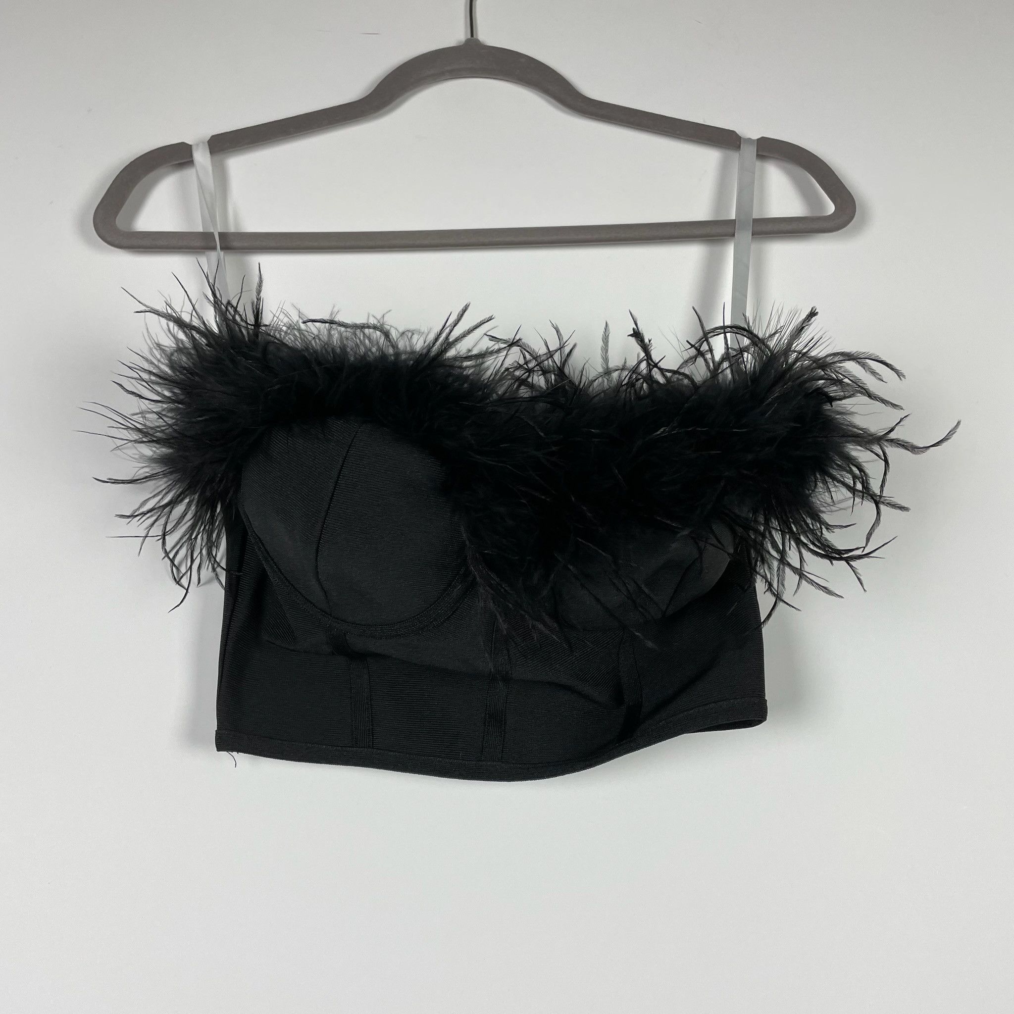 superdown Superdown Ramona Bustier Strapless Feather Size XS / US 0-2 / IT 36-38 - 1 Thumbnail