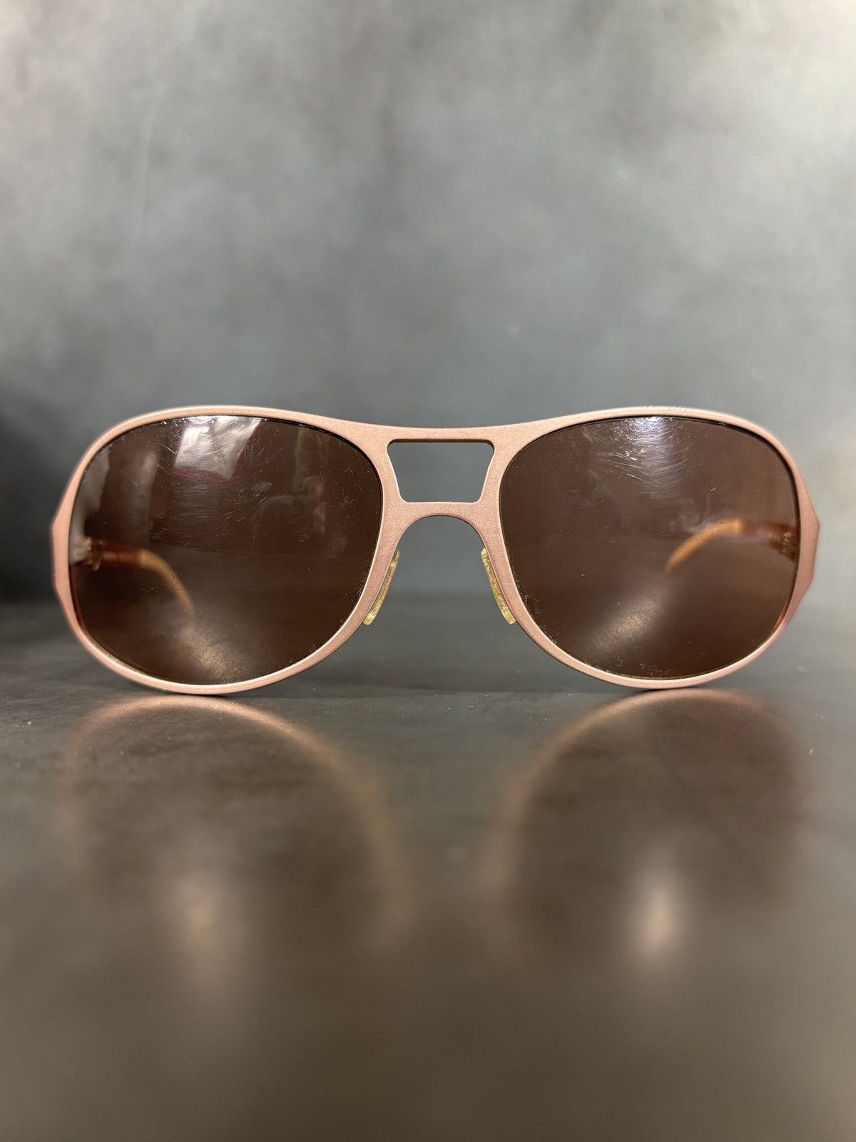Costume National Vintage Costume National Sunglasses Y2K 2000s Bug Eye Metal Size ONE SIZE - 1 Thumbnail