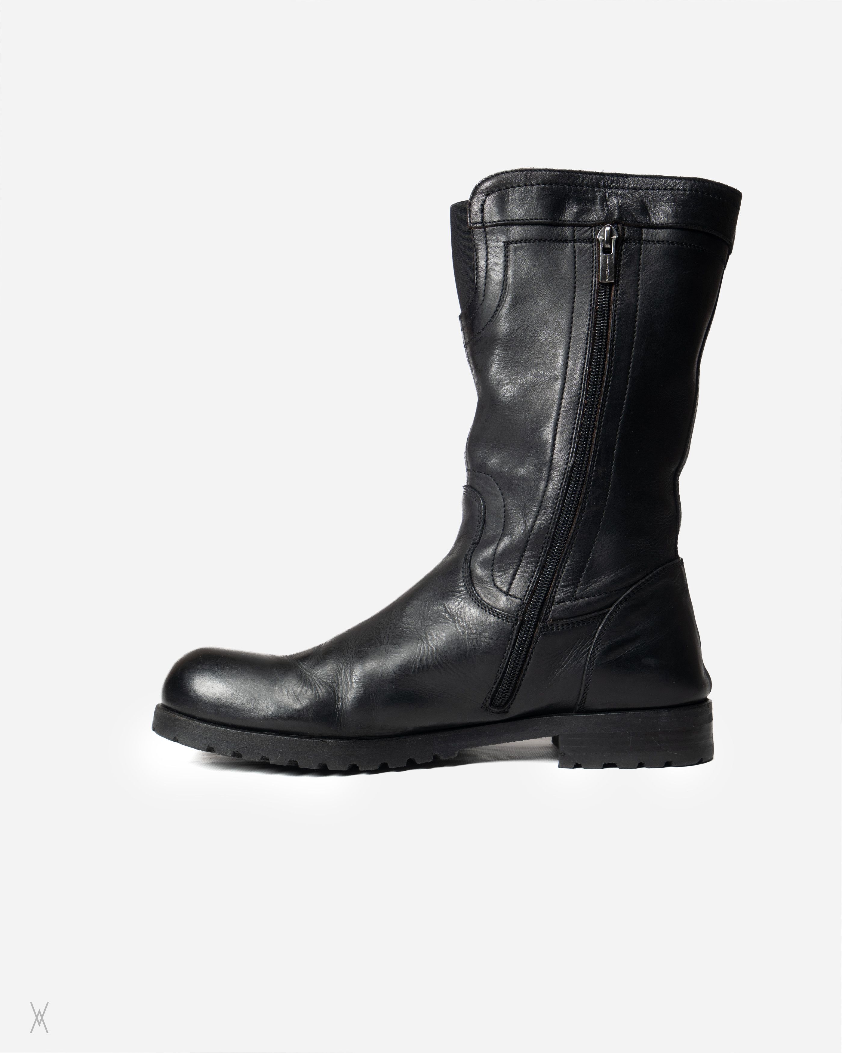 Jil Sander Jil Sander leather moto boots Size US 9 / EU 42 - 2 Thumbnail