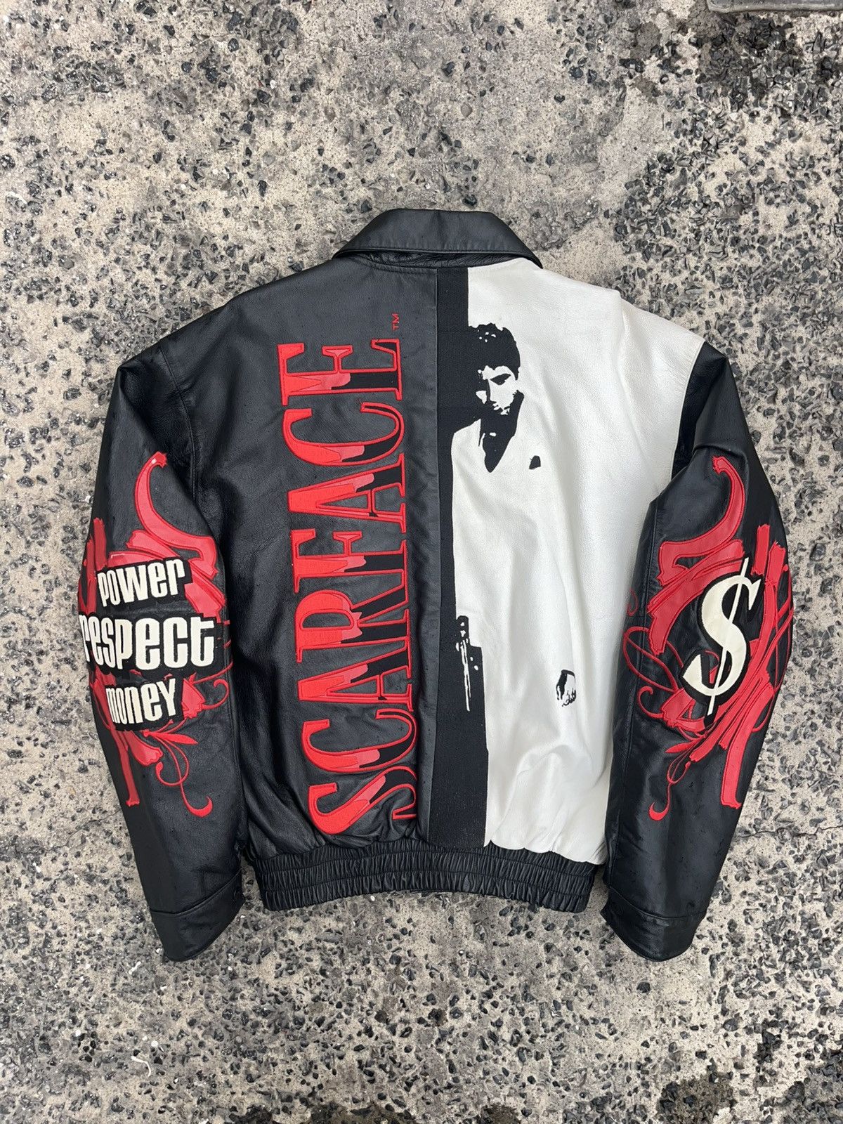 JH Design Rare Leather Jacket Scarface Jh Designs Size US S / EU 44-46 / 1 - 4 Thumbnail