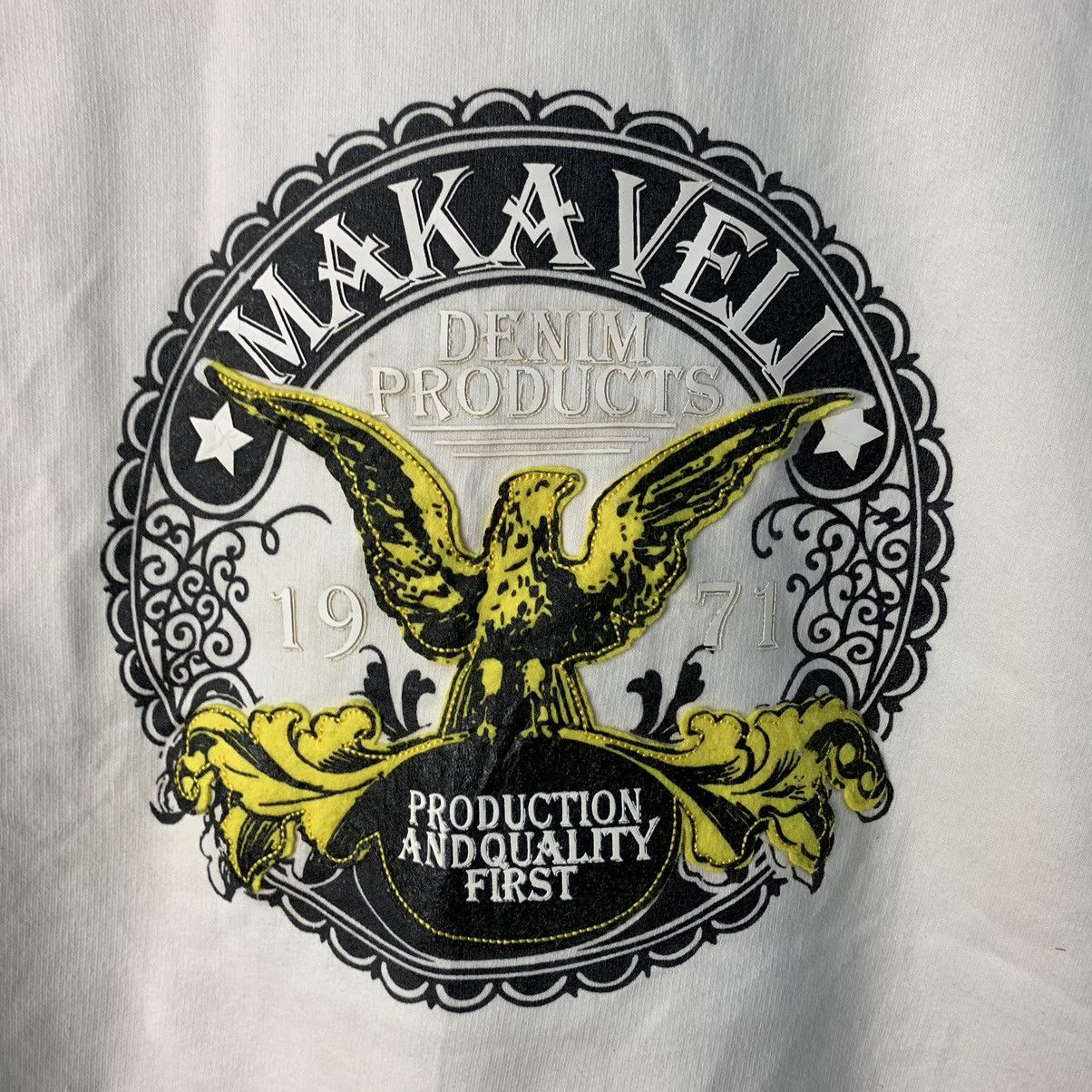 Makaveli × Rap Tees × Vintage Makaveli rare vintage 2pac Rap hoodie size XL Size US XXL / EU 58 / 5 - 4 Thumbnail