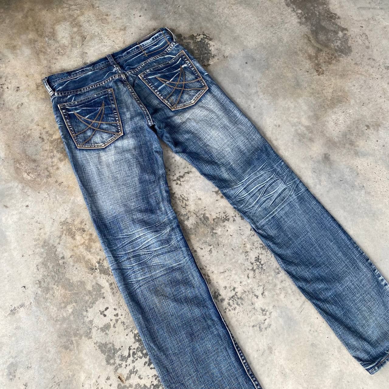 Japanese Brand Difference Rupert Japan Distressed Boro Denim Crust Punk Size US 28 / EU 44 - 11 Thumbnail