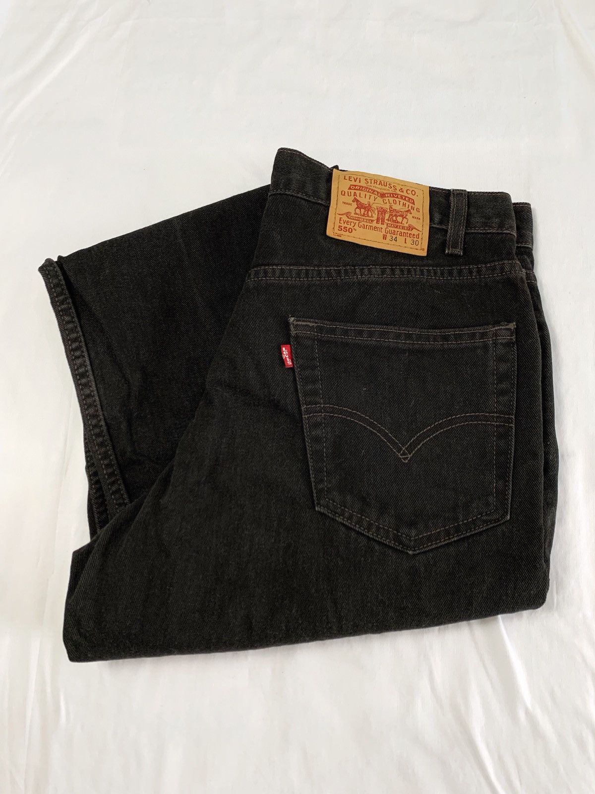 Levi's Black Levi's 505 relaxed fit jeans Size US 34 / EU 50 - 9 Thumbnail