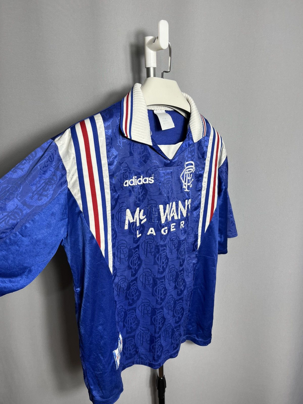 Adidas RANGERS 1996 1997 HOME FOOTBALL SHIRT SOCCER JERSEY ADIDAS Size US L / EU 52-54 / 3 - 6 Thumbnail