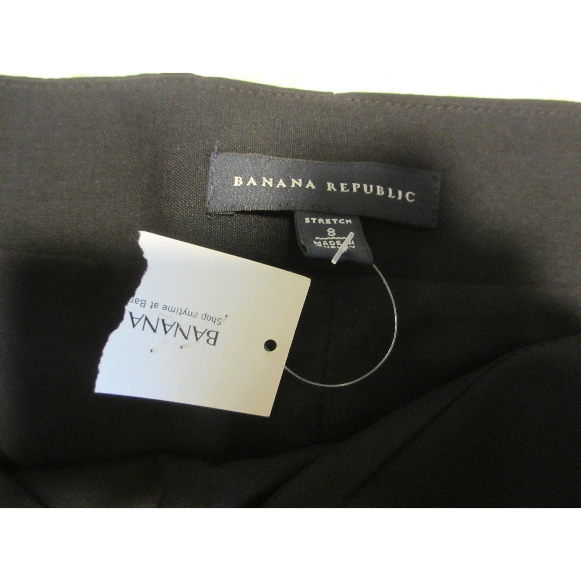 Banana Republic BANANA REPUBLIC DARK GREY MINI SKIRT SIZE 8 NWT Size 30" / US 8 / IT 44 - 4 Thumbnail