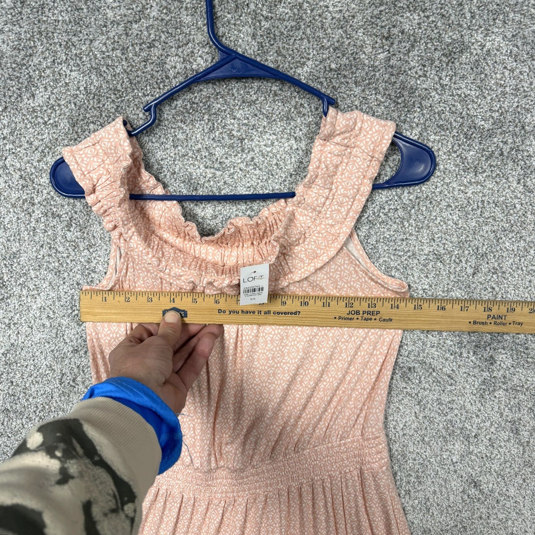 Loft LOFT Beach Dress XS Peach Summer Boho Cottagecore Coastal Grandmother Prairie Size XS / US 0-2 / IT 36-38 - 4 Thumbnail