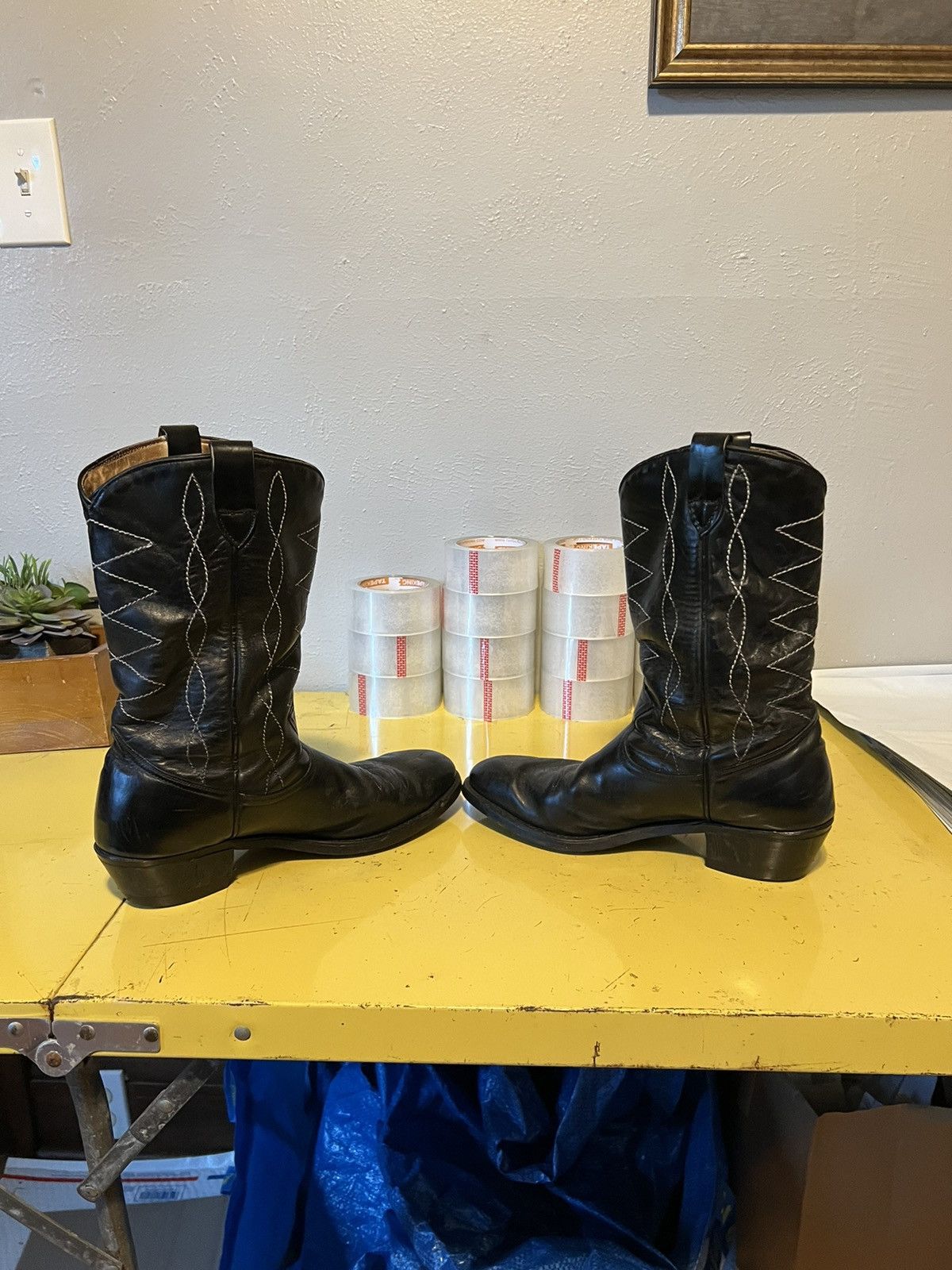 Vintage Vintage Cowboy Boots Sz 10.5D Size US 10.5 / EU 43-44 - 5 Thumbnail